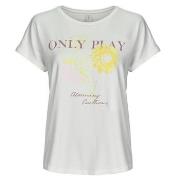 T-shirt Only Play ONPAUB-BLUR ON SS BAT LOOSE