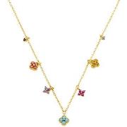 Collier Agatha Ruiz de la Prada Collier Beloved pampille multicolore d...