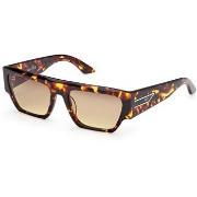 Lunettes de soleil Gcds GD0064 Lunettes de soleil, Havana/Marron, 55 m...