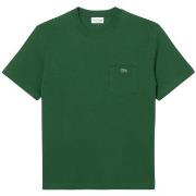 T-shirt Lacoste T Shirt Ref 63659 132 Vert