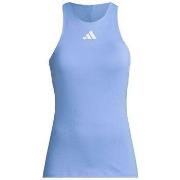 Maillots de corps adidas Débardeur Y-Tank Femme Blue Brust