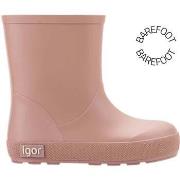 Bottes enfant IGOR Bottes de Pluie Barefoot Yogi Rosa