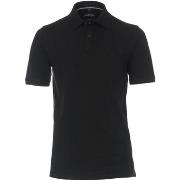 T-shirt Casa Moda Polo Stretch Noir