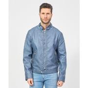 Blouson Yes Zee Veste en cuir pour homme