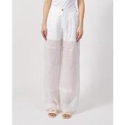 Pantalon EAX Pantalon Palazzo transparent pour femme AX