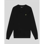 Pull Lyle &amp; Scott KN2136V COTTON CREW-Z865 JET BLACK