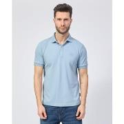 T-shirt EAX Polo piqué stretch coupe slim