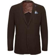 Veste R2 Amsterdam R2 Traveljacket Colbert Marron