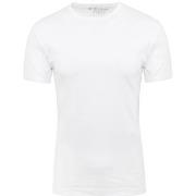 T-shirt Garage Basique Blanc Col Rond