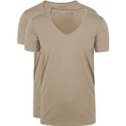 T-shirt Slater T-shirts Lot de 2 Col-V Invisible