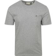 T-shirt Gant T-shirt Shield Logo Gris