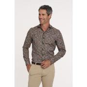 Chemise R2 Amsterdam R2 Chemise Impression Marron