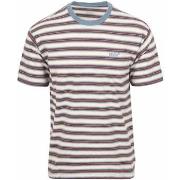 T-shirt Levis T-Shirt Red Vintage Stripe Porridge