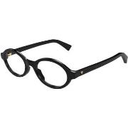 Lunettes de soleil Bottega Veneta BV1367O Cadres Optiques, Noir/Transp...