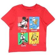 T-shirt enfant Disney T-shirt Garçon Rouge