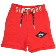 Short enfant Lee Cooper Bermuda Garçon Rouge