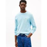 Pull Tommy Hilfiger MW0MW36347 STRUCTURE CREW-DVW BLUE FIZZ HTR