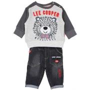 Ensembles enfant Lee Cooper Ensemble bebe Bébé Garçon Gris