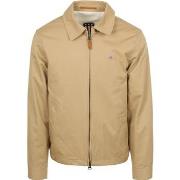 Blouson Gant Veste Windcheater Camel