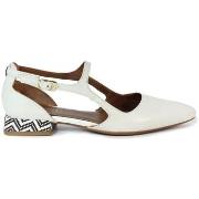 Chaussures Vexed ZAPATO DE PIEL CON PUNTA AFILADA BLANCO MENCIA 5996