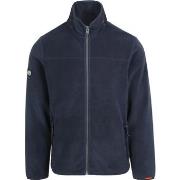 Polaire Superdry Cardigan Polaire Lauren Navy