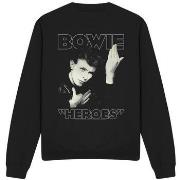 Sweat-shirt David Bowie Heroes Cover