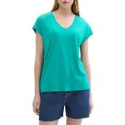 T-shirt Tom Tailor Tee Shirt Green