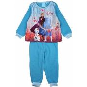 Pyjamas / Chemises de nuit Disney Pyjama polaire Fille Bleu