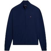 Sweat-shirt Napapijri Pull zippé en maille Decatur