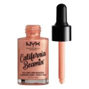 NYX Professional Makeup California Beamin' Face and Body Liquid Highli...
