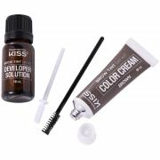 KISS Wenkbrauw Tint Kit (Diverse Tinten) - Tint:#3c2829||Bruin