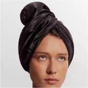 GLOV® Double-Sided Satin Premium Hair Wrap Towel - Satin Black