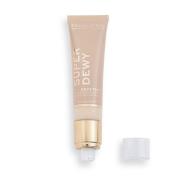 Makeup Revolution Superdewy Tinted Moisturiser (Various Shades) - Ligh...