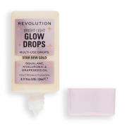 Makeup Revolution Bright Light Glow Drops - Golden Star Dew