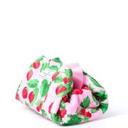 The Flat Lay Co. Drawstring Makeup Bag - Summer Strawberries