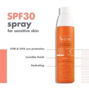 Avène High Protection Spray Sun Cream SPF 30 200ml