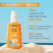 Garnier Ambre Solaire SPF 50+ Kids Sun Cream Spray, 150ml