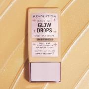 Makeup Revolution Bronze and Glow Drop Duo (Various Shades) - Deep Bro...