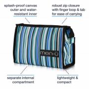 men-ü Stripes Toiletry Bag