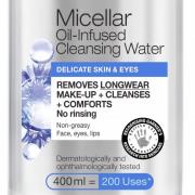 Garnier Micellar Water Facial Cleanser and Makeup Remover for Delicate...