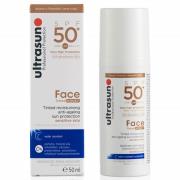 Crème solaire pour le visage teintée SPF50 de Ultrasun (différentes te...