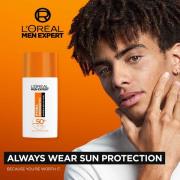 L'Oréal Men Expert Hydra Energetic Fluide Invisible Quotidien SPF50+ à...