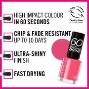 Rimmel 60 Seconds Rita Vernis à ongles 8 ml (disponible en plusieurs t...