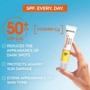 Garnier Vitamin C Brightening SPF50 Mist & Glow Fluid Sun Protection B...