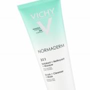 Exfoliant, nettoyant et masque 3-en-1 Normaderm de Vichy (125 ml)