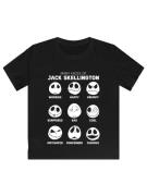 Shirt 'Disney Nightmare Before Christmas Faces of Jack'