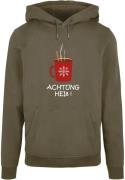 Sweatshirt 'Achtung Heiss'