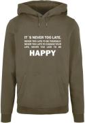 Sweatshirt 'Never Too Late'