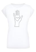 Shirt 'Peace - Scribble Hand Heart'