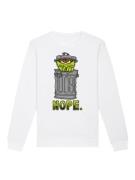 Sweatshirt 'Sesamstraße Oscar Nope'